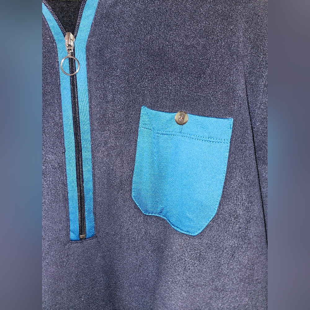 Cuddl Duds Women''s Fleece Sherpa Half Zip Pullover Size Large - Picture 5 of 5